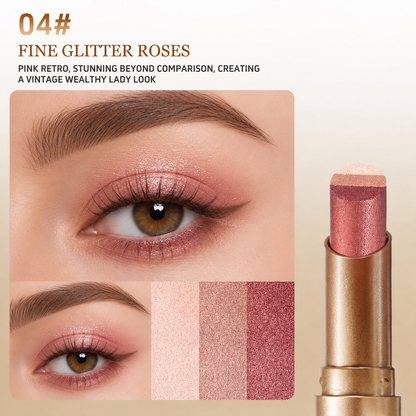 🎄 CHRISTMAS SPECIAL — 50% OFF! 🎁Effortless 3 Color Eyeshadow Stick