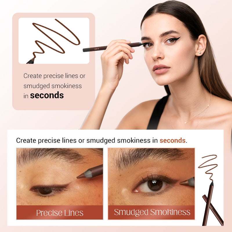 LAST DAY - BUY 1 GET 1 FREE 24HR Waterproof Eyeliner — Day to Night Wear