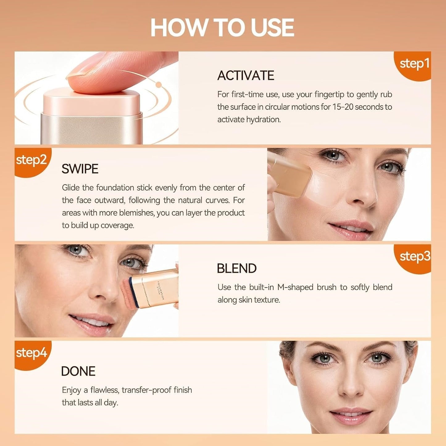 Tinted Mineral Sunscreen Stick SPF 30 – Zinc Oxide + Buildable Coverage