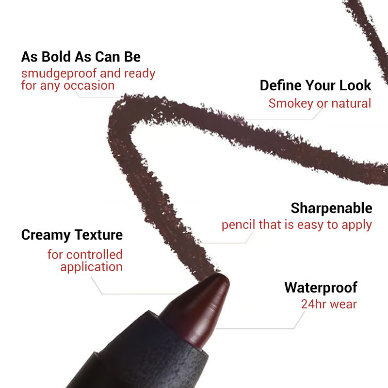 LAST DAY - BUY 1 GET 1 FREE 24HR Waterproof Eyeliner — Day to Night Wear