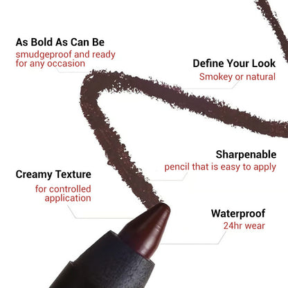 LAST DAY - BUY 1 GET 1 FREE 24HR Waterproof Eyeliner — Day to Night Wear
